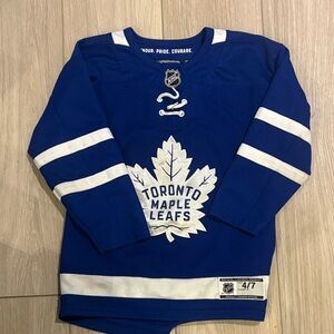 Kids Toronto Maple Leafs Blue Hockey Jersey